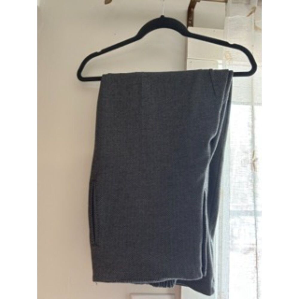 Chelsea Studio Gray Herringbone Pants Women’s 18W Career Work Trousers